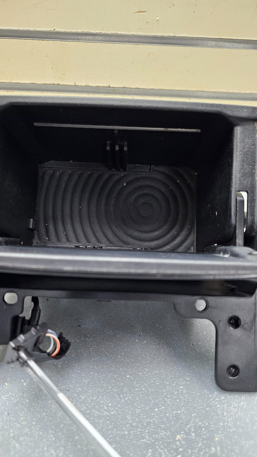 🔥10-12 Ford Taurus Center Console Storage Trim Bezel Black OEM 