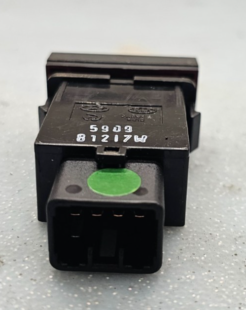 🔥04-09 Kia Cerato/Spectra Hazard Warning light switch Black OEM