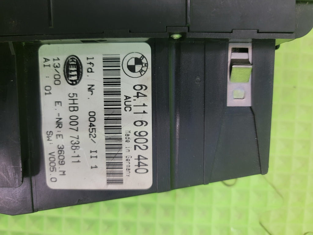 🔥 1999-2006 BMW E46 3-Series Climate Control Unit w Auto Air Flow OEM