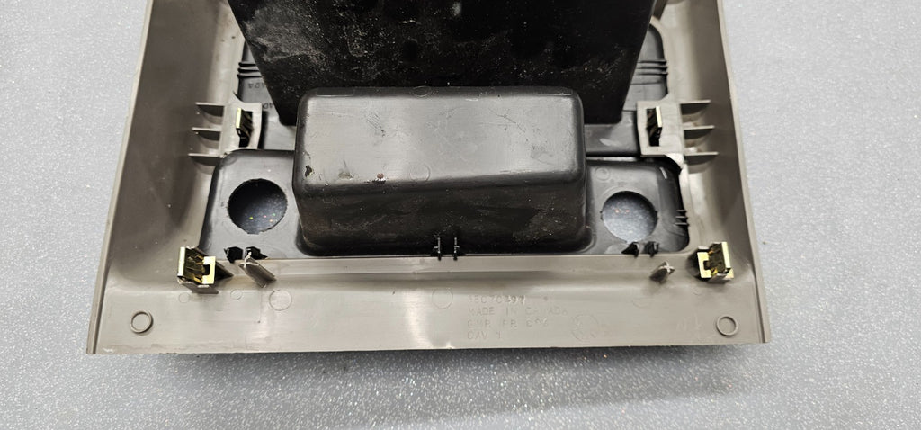 🔥03-06 SILVERADO SIERRA CENTER CONSOLE STORAGE BEZEL ASH TRAY LT TAN/BLACK OEM