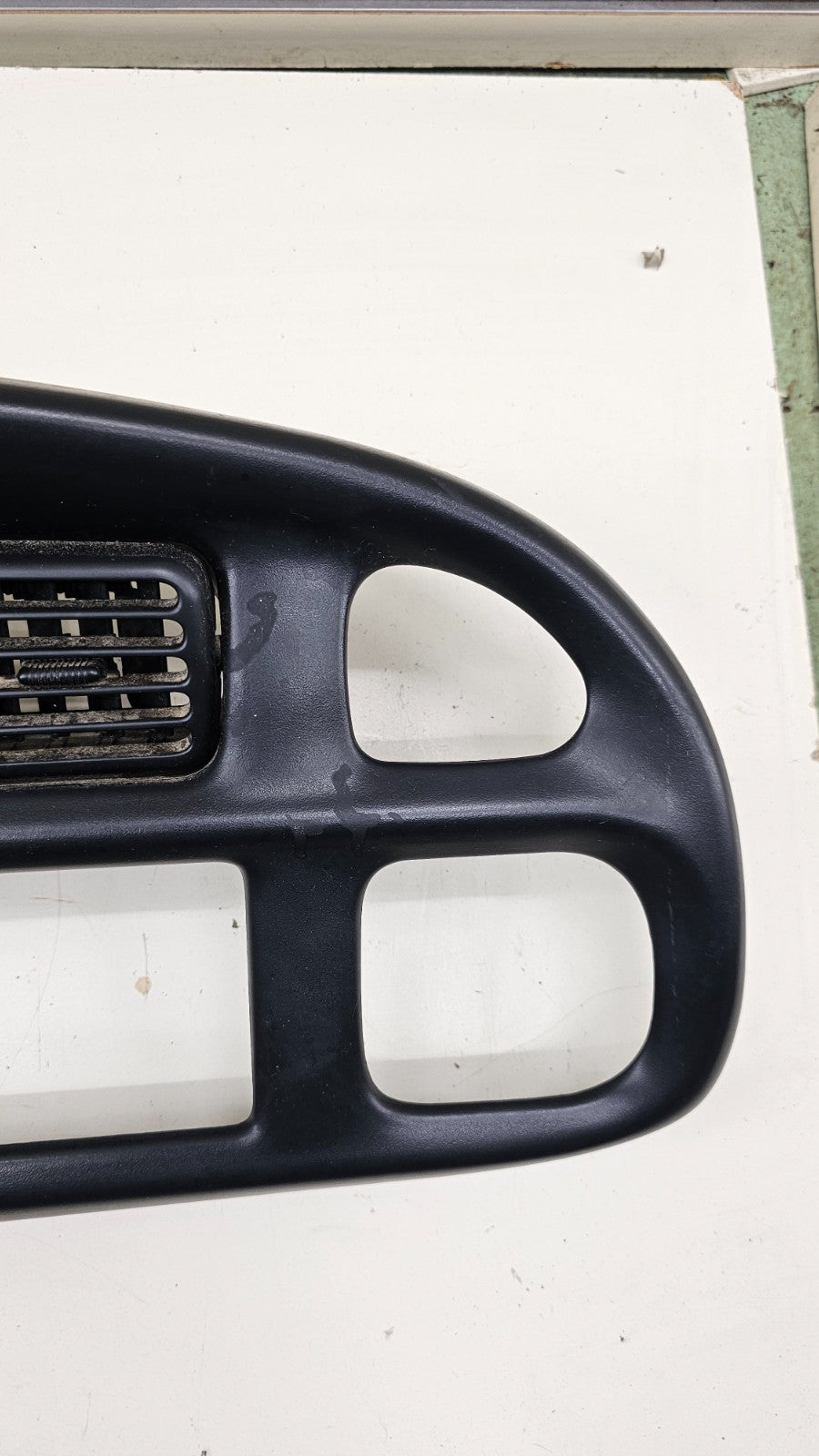 98-01 Dodge Ram 1500 2500 3500INSTRUMENT SURROUND COVER CAP CLUSTER BEZEL Black
