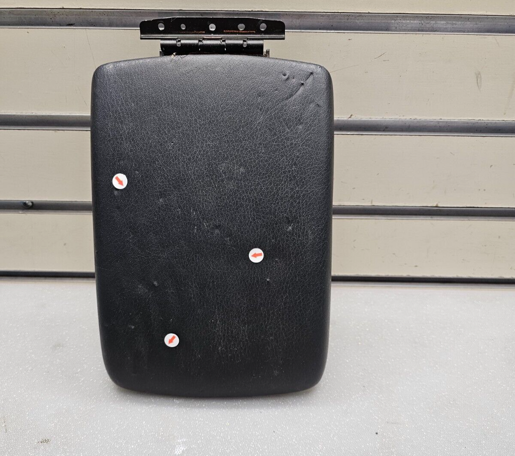 🔥05-09 Subaru Legacy Outback Center Console Leather Arm Rest Lid Assembly Black