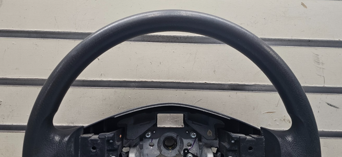 🔥06-12 TOYOTA RAV4 LEFT DRIVER STEERING COLUMN WHEEL COVER LEATHER BLACK OEM