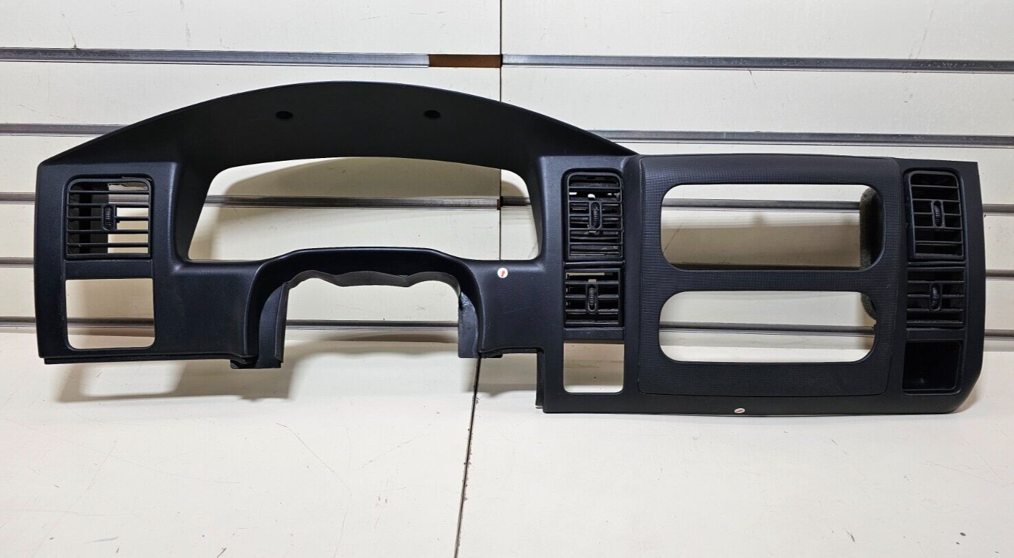 🔥01-04 Dakota Durango Dash Instrument Cluster Speedometer Bezel Trim Panel Blue
