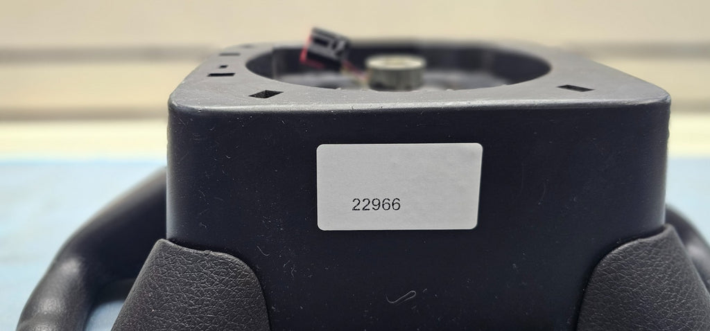 🔥2004-2008 Ford F-150 Leather Wrapped Steering Wheel OEM CONTROL SWITCH BLACK