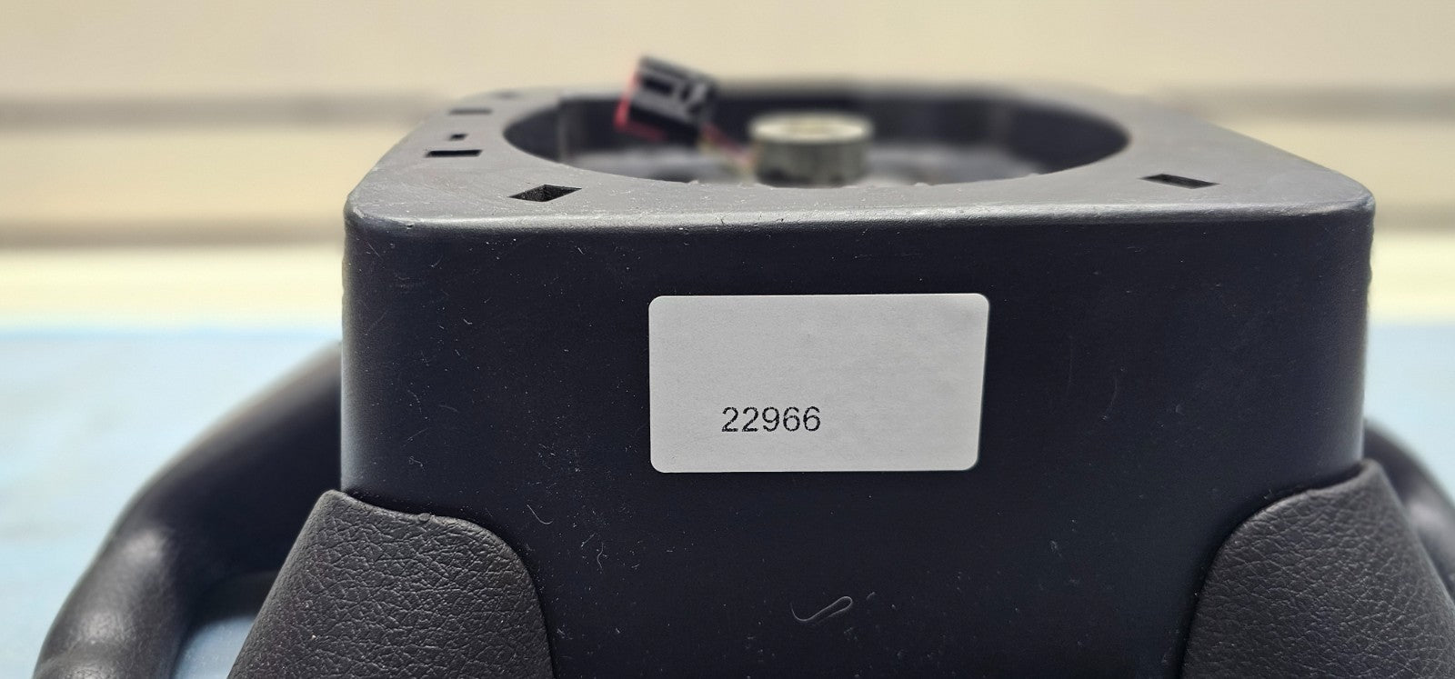 🔥2004-2008 Ford F-150 Leather Wrapped Steering Wheel OEM CONTROL SWITCH BLACK
