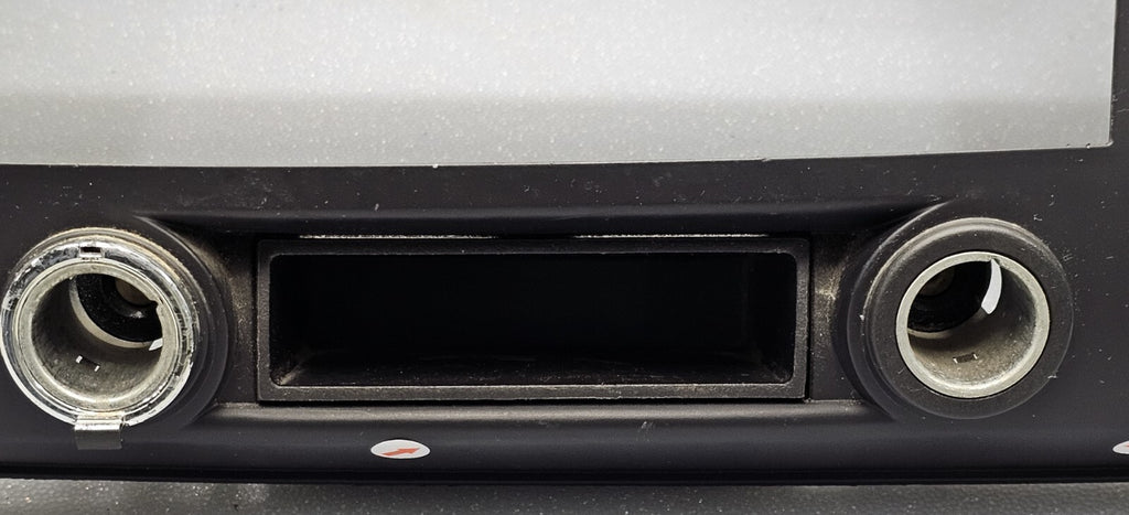 🔥07-14 Silverado SIERRA Center Dash Radio Bezel AC Climate Trim Panel Black B6