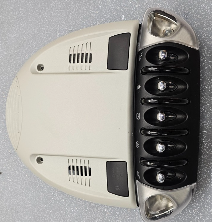 🔥08-13 Mini Cooper Overhead Console Dome Map Light Lamp Storage Assembly LT Tan