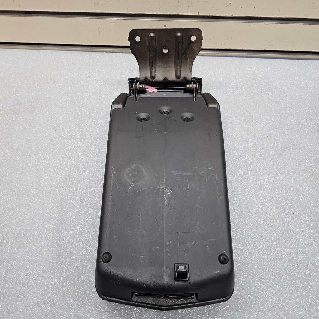 🔥08-13 Cadillac CTS Center Console Lid Armrest Leather Top Pad Assembly Black