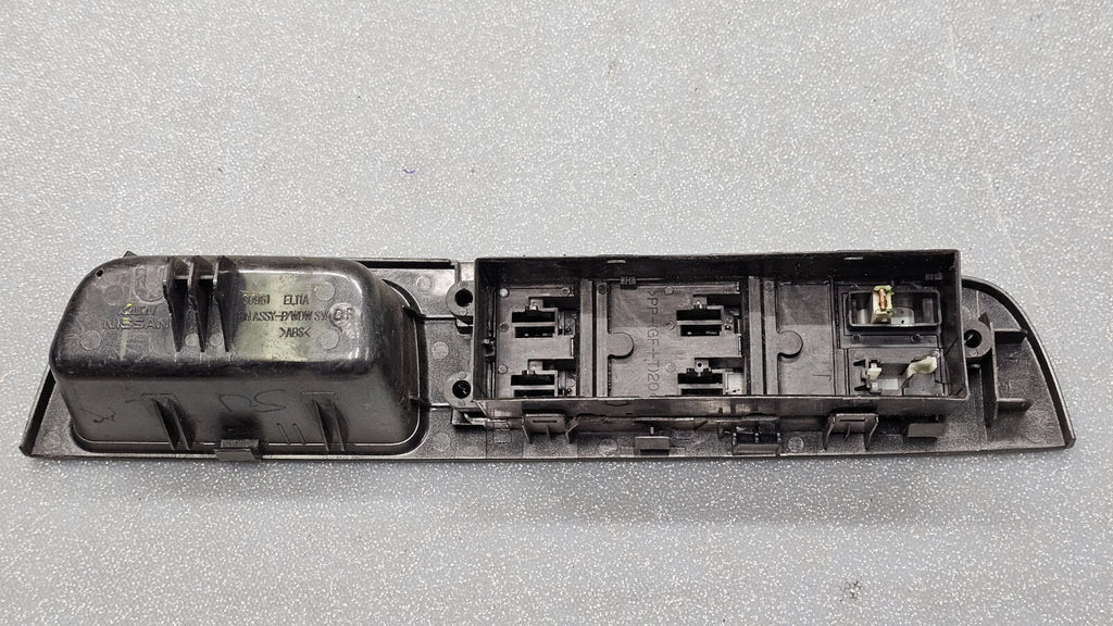 🔥07-10 Versa Front Left Driver Master Door Window Switch Lock Control SILVER