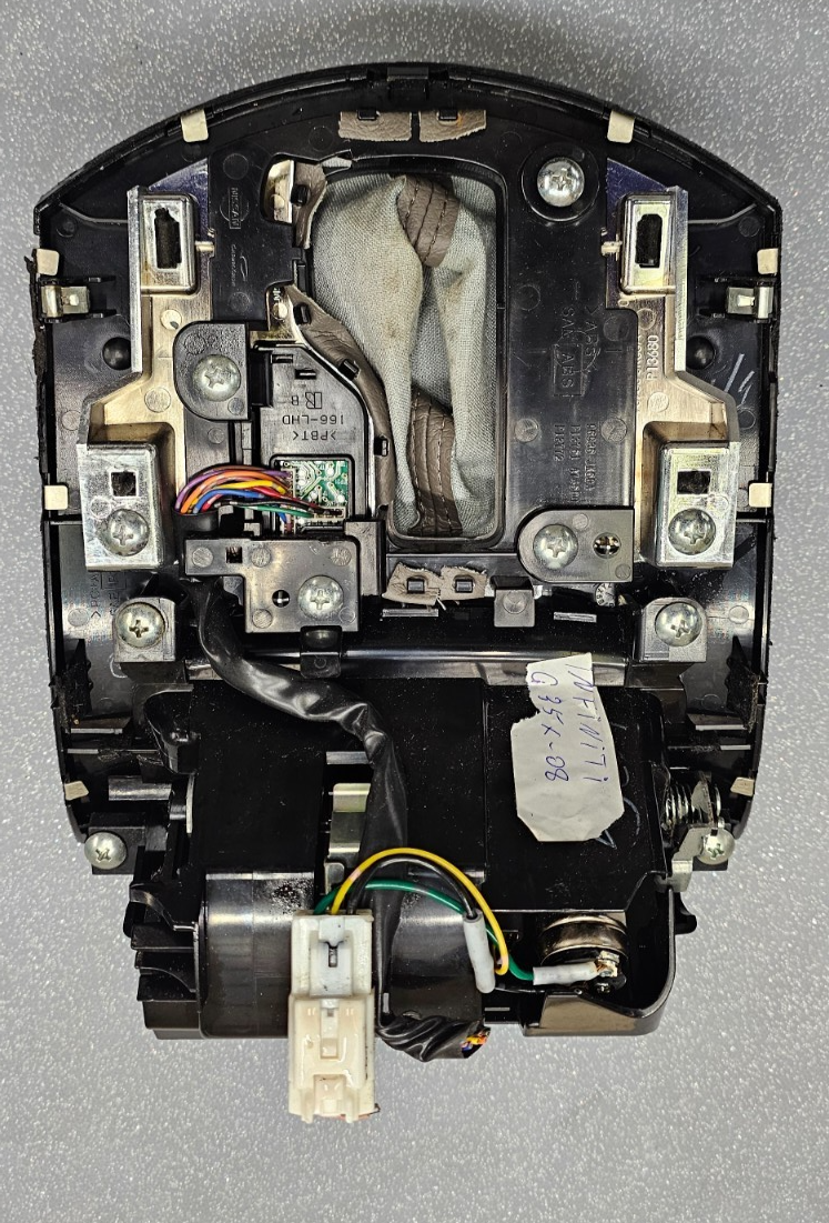 🔥07-09 INFINITI G35 G37 CPE SDN CENTER CONSOLE GEAR SHIFT SHIFTER TRIM BEZEL