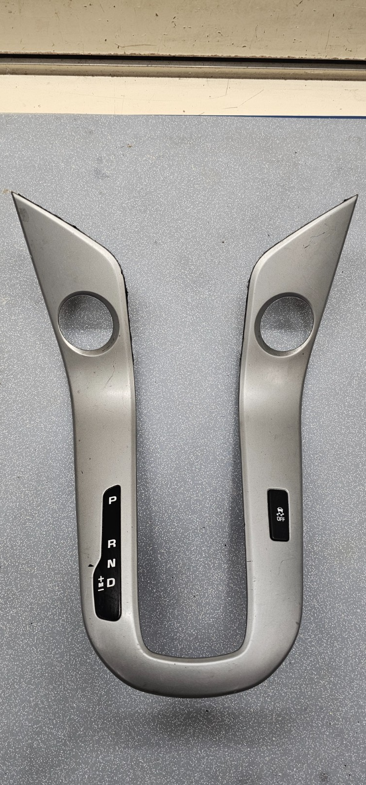 🔥11-15 Chevy Cruze INDICATOR TRANSMISSION GEAR SHIFTER TRIM BEZEL SILVER OEM