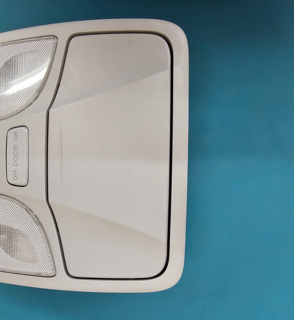 11-14 HYUNDAI SONATA OVERHEAD CONSOLE DOME LIGHT STORAGE SUNROOF STORAGE LT GRAY