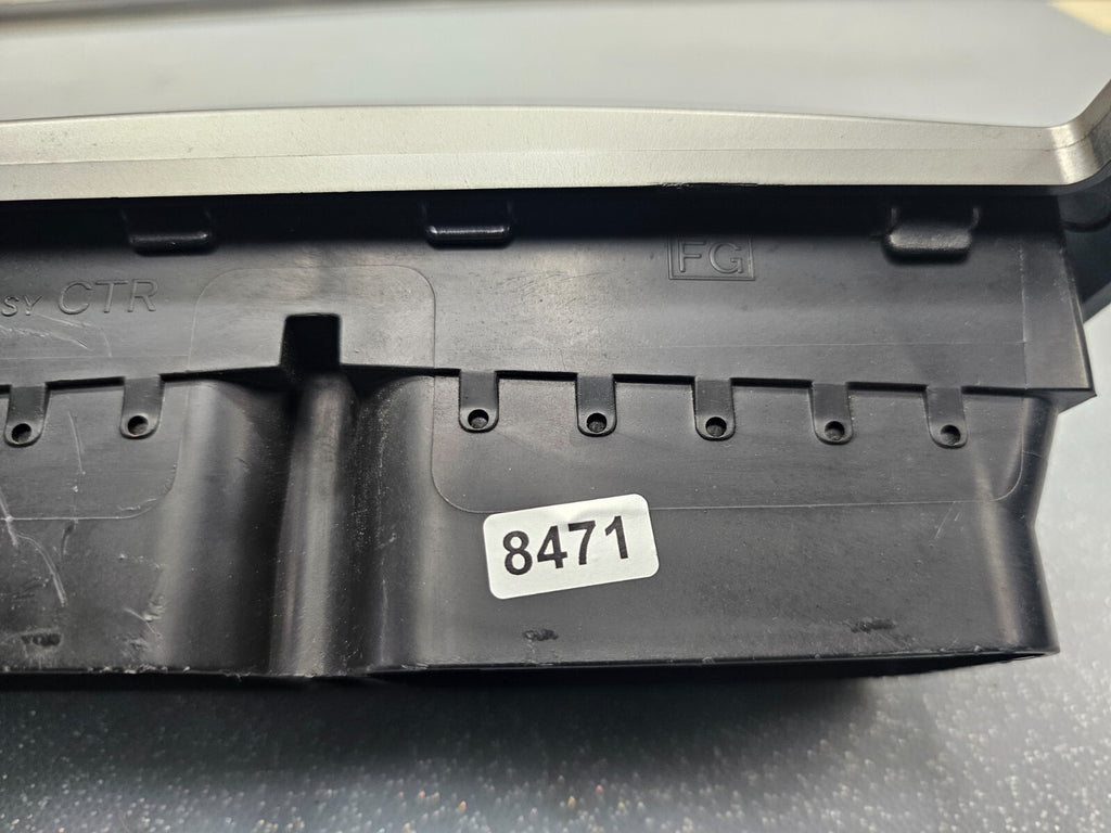 🔥08-14 FORESTER IMPREZA DASH RADIO STEREO BEZEL TRIM INSTRUMENT PANEL SILVER