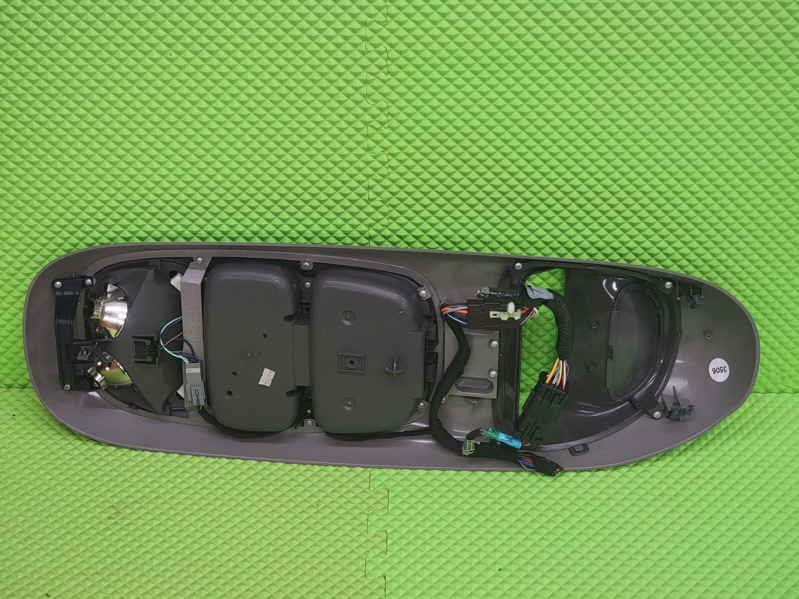 🔥97-02 Ford Expedition Overhead Climate Console Map Light Display OEM Gray