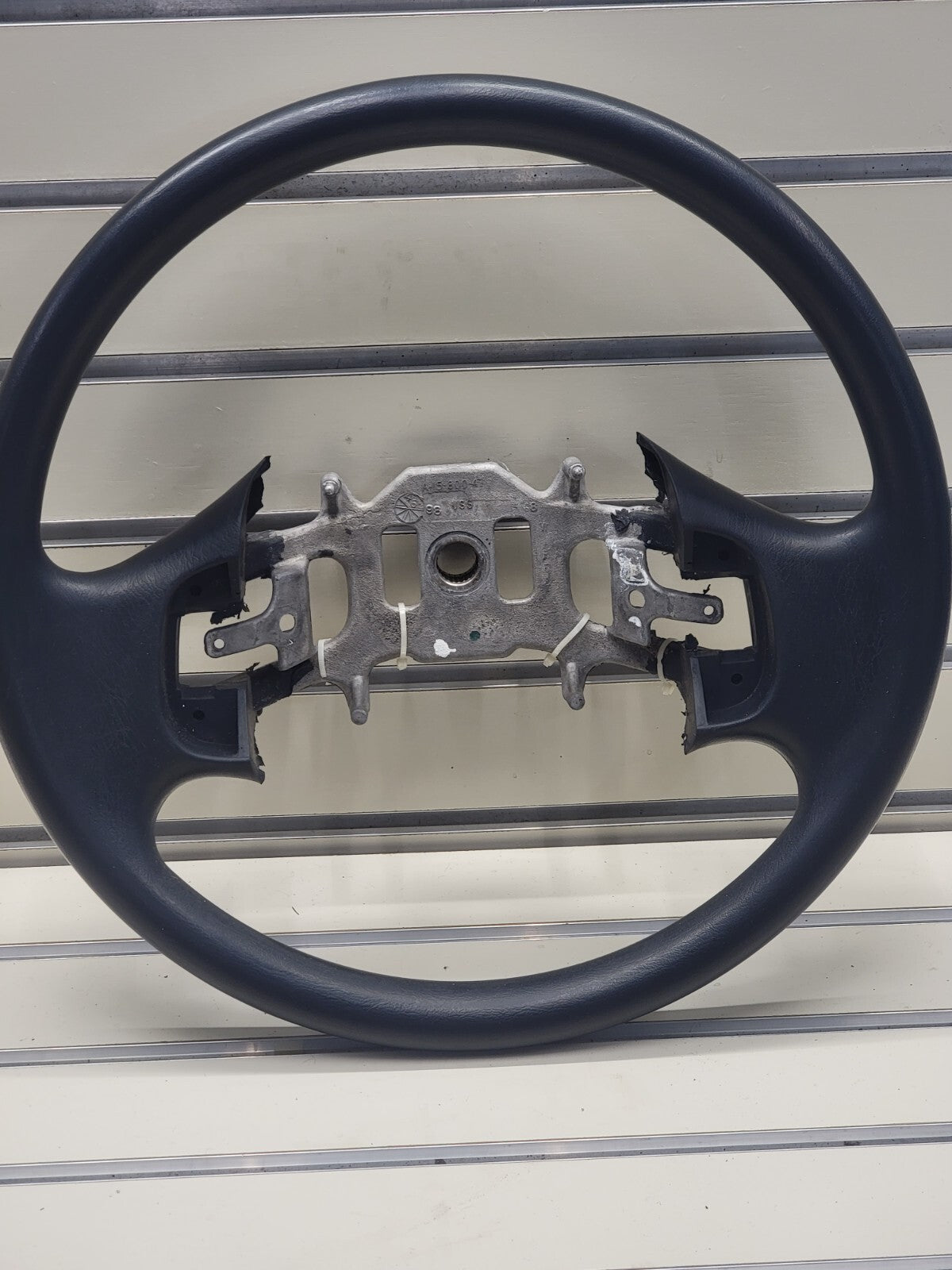 🔥1997-2003 Ford F-150 Leather Steering Wheel Cruise Dash Black