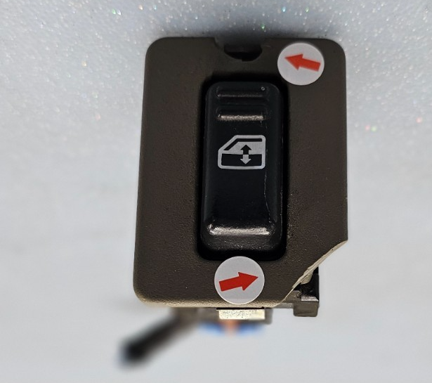 🔥99-02 Chevy Silverado SIERRA Power Window Switch Lock REAR Left/Right Tan WS3