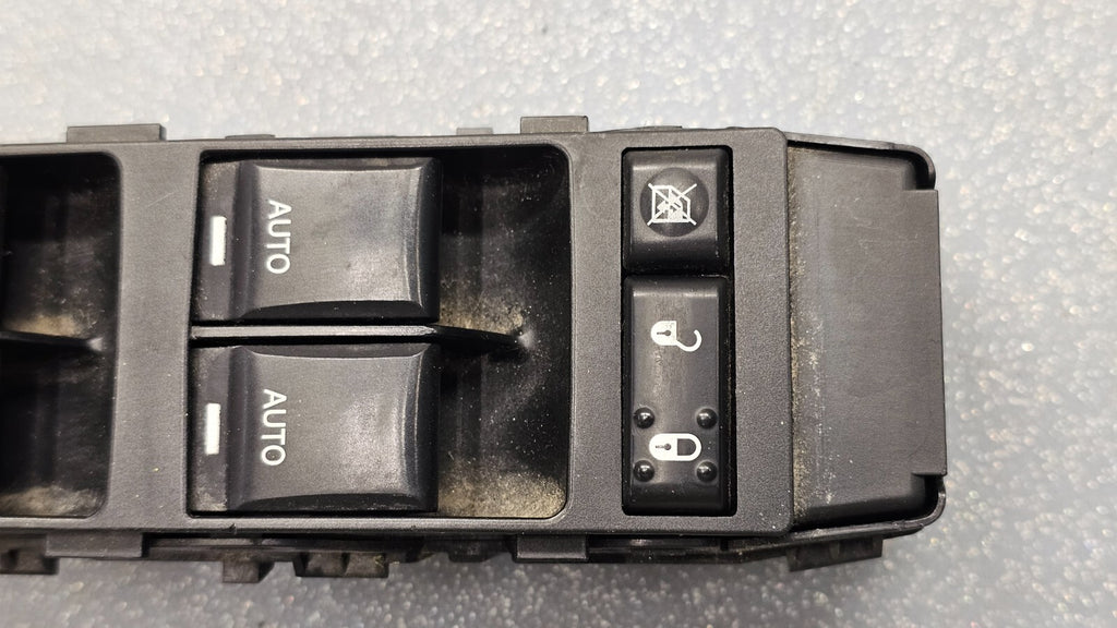 07-14 Chrysler 200 Magnum Durango  Master Power Window Switch Left Driver Black