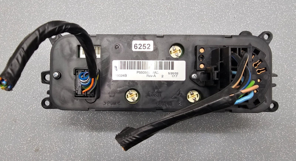 02-05 Dodge RAM 1500 Dash AC Heater Climate Temperature Control Air Conditioner