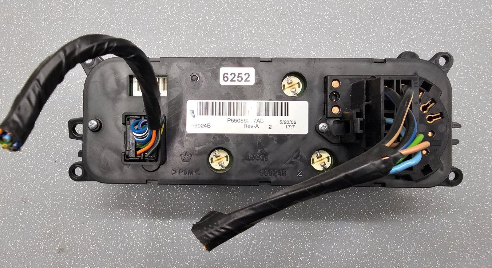 02-05 Dodge RAM 1500 Dash AC Heater Climate Temperature Control Air Conditioner