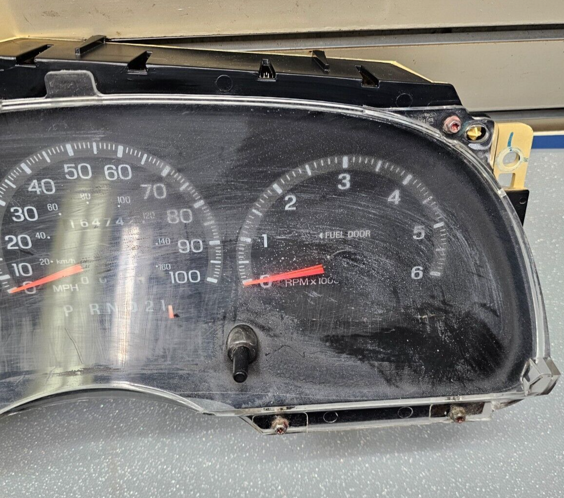 97-98 Ford F150 F250 Pickup Expedition Gas Instrument Cluster Speedometer Tach