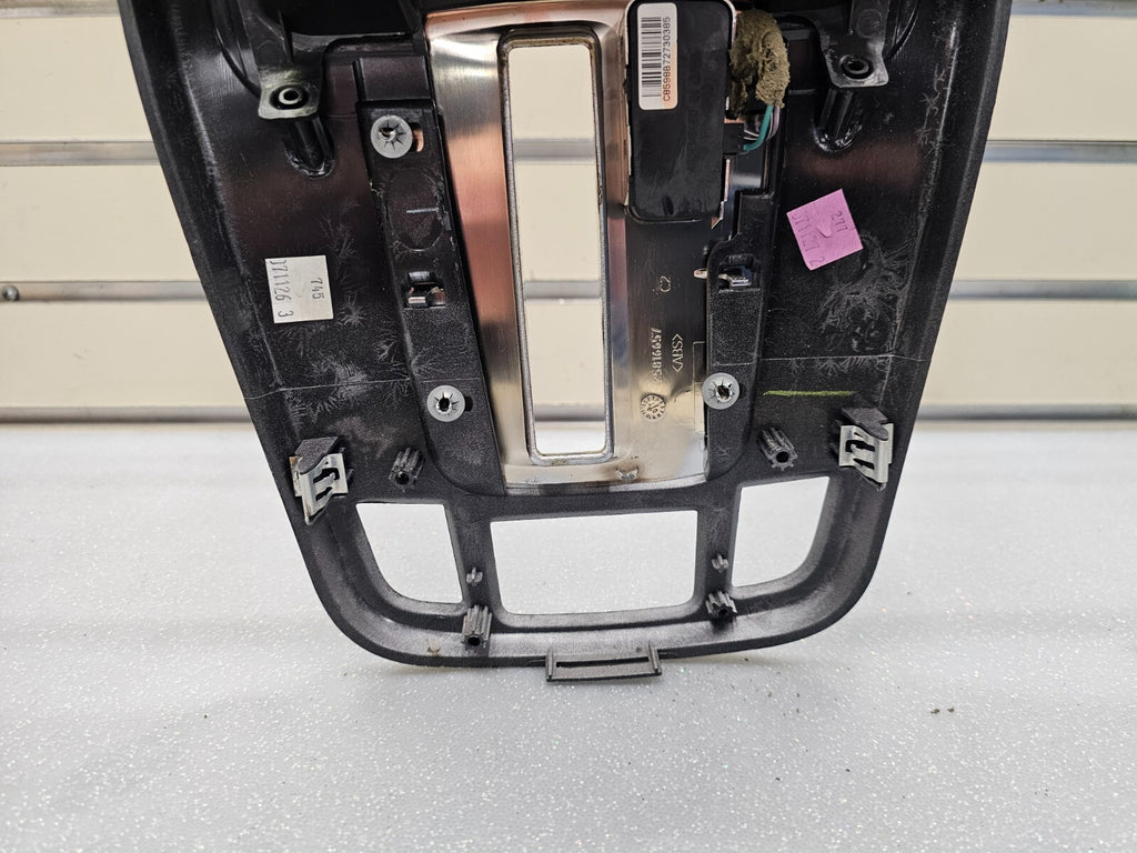 🔥07-09 Equinox Center Dash Radio Climate Surround Bezel Trim SILVER/WOOD B43