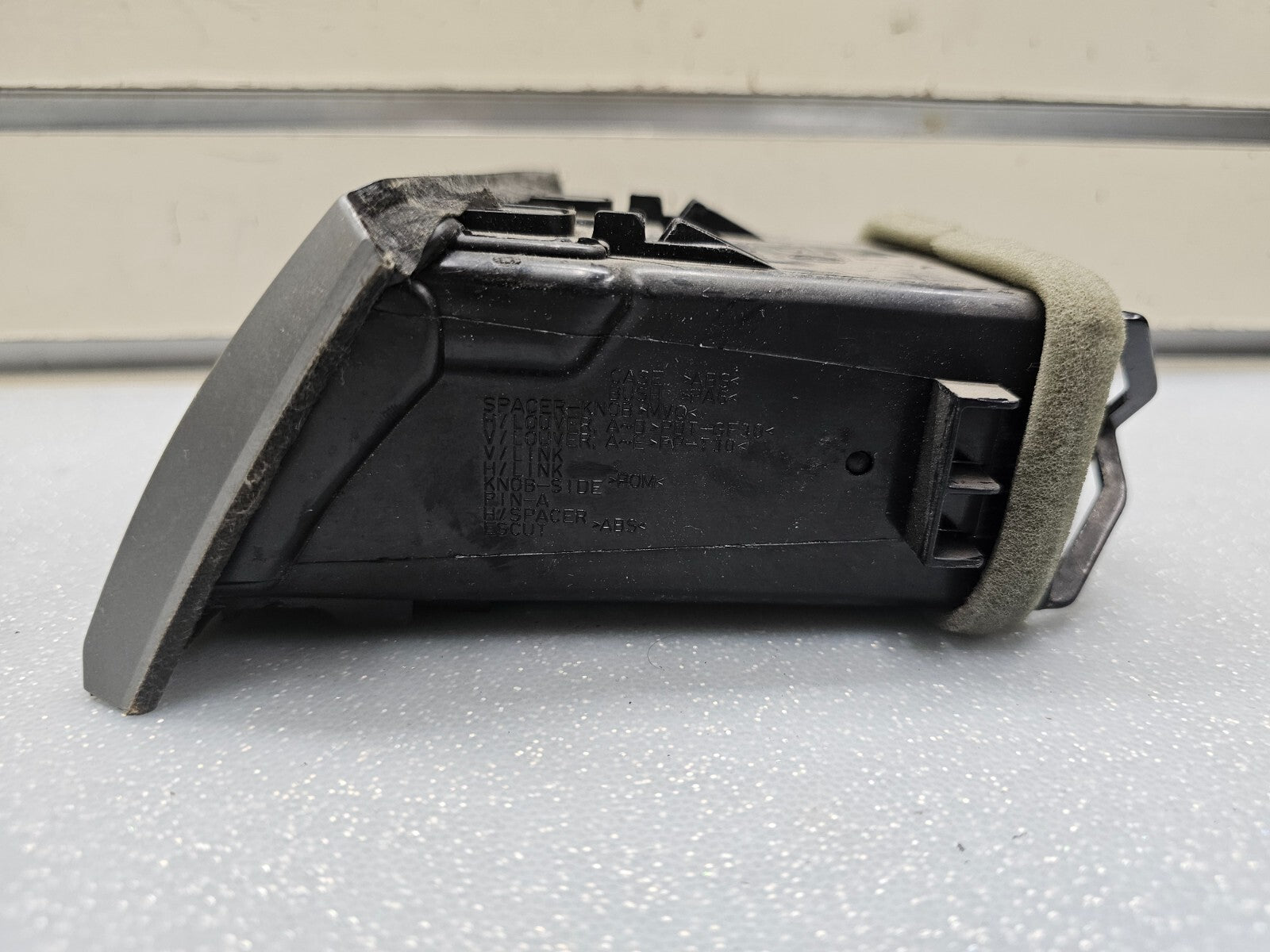 🔥07-12 NISSAN VERSA DASH LEFT DRIVER AIR VENT CONDITIONER FILTER HEATER SILVER