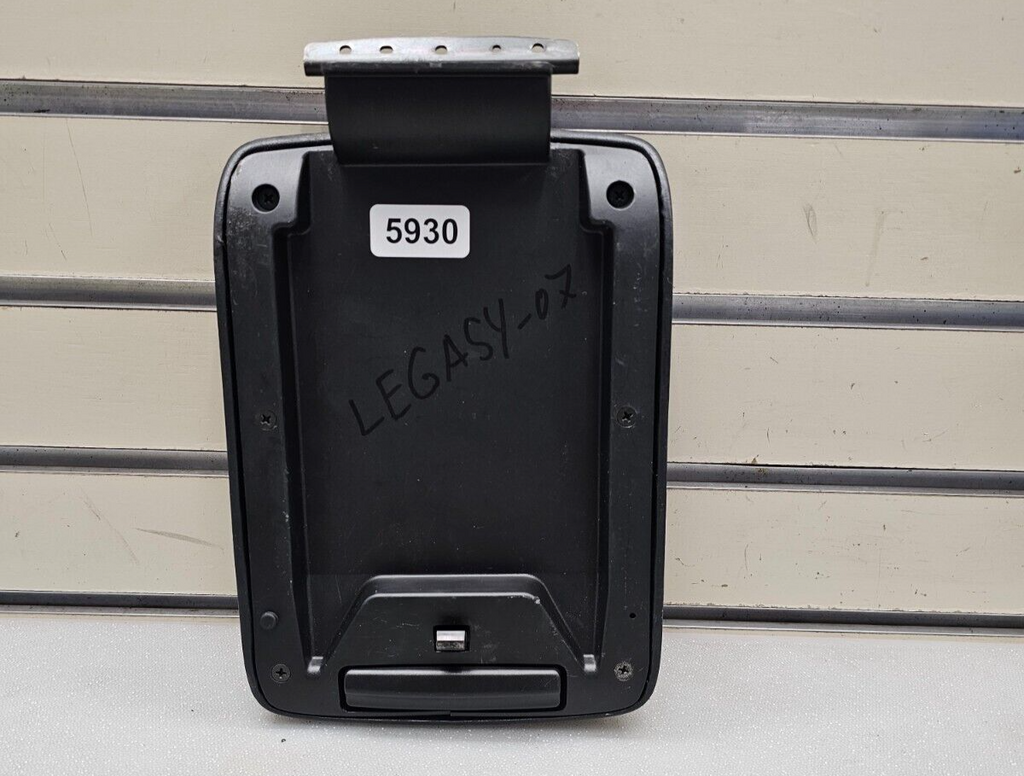 🔥05-09 Subaru Legacy Outback Center Console Leather Arm Rest Lid Assembly Black