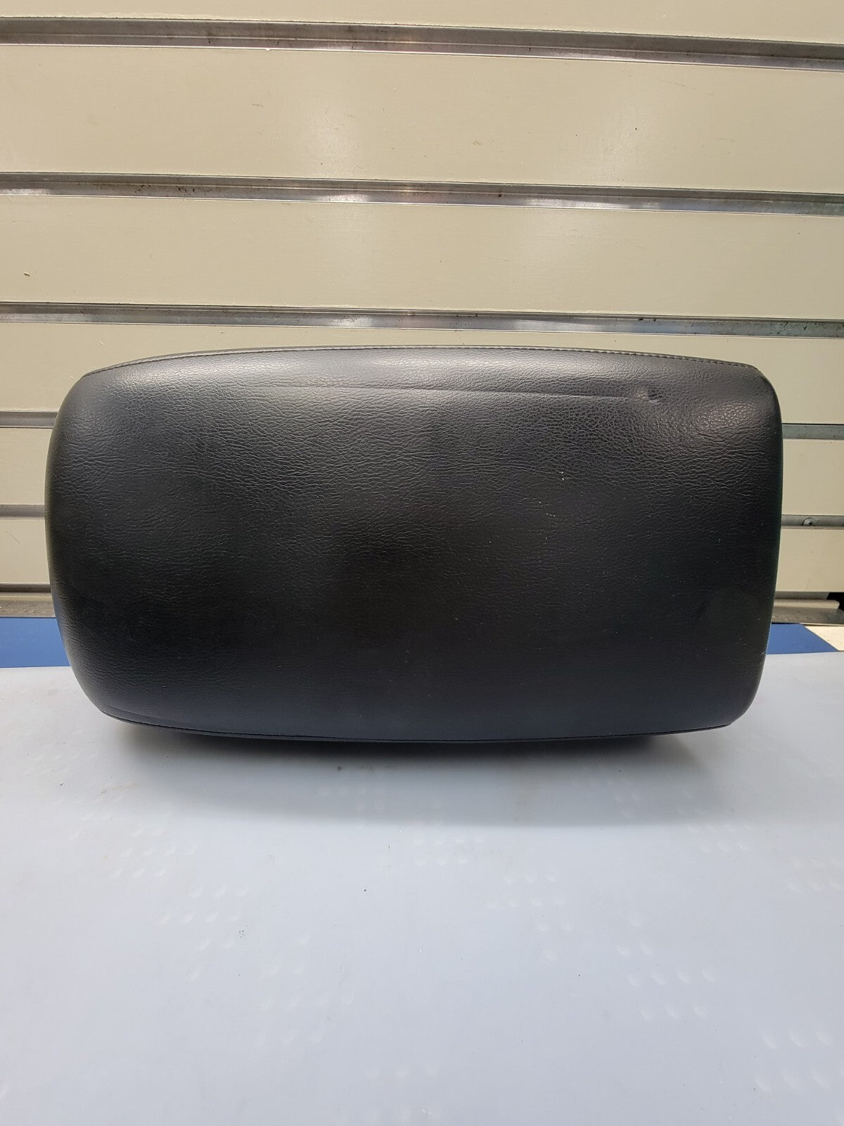 🔥09-14 NISSAN MURANO CENTER CONSOLE ARM REST LID PAD COVER BLACK LEATHER OEM