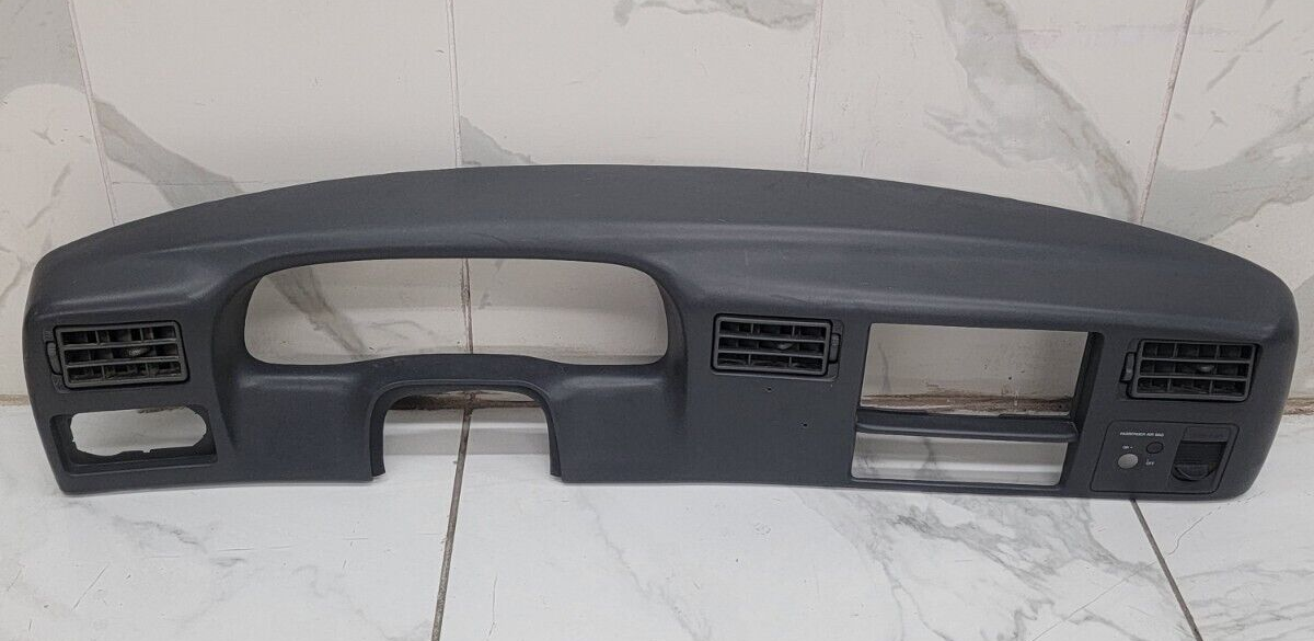 99-04 Ford F250 F350 Dash Instrument Cluster Speedometer Bezel Panel DK Gray C22