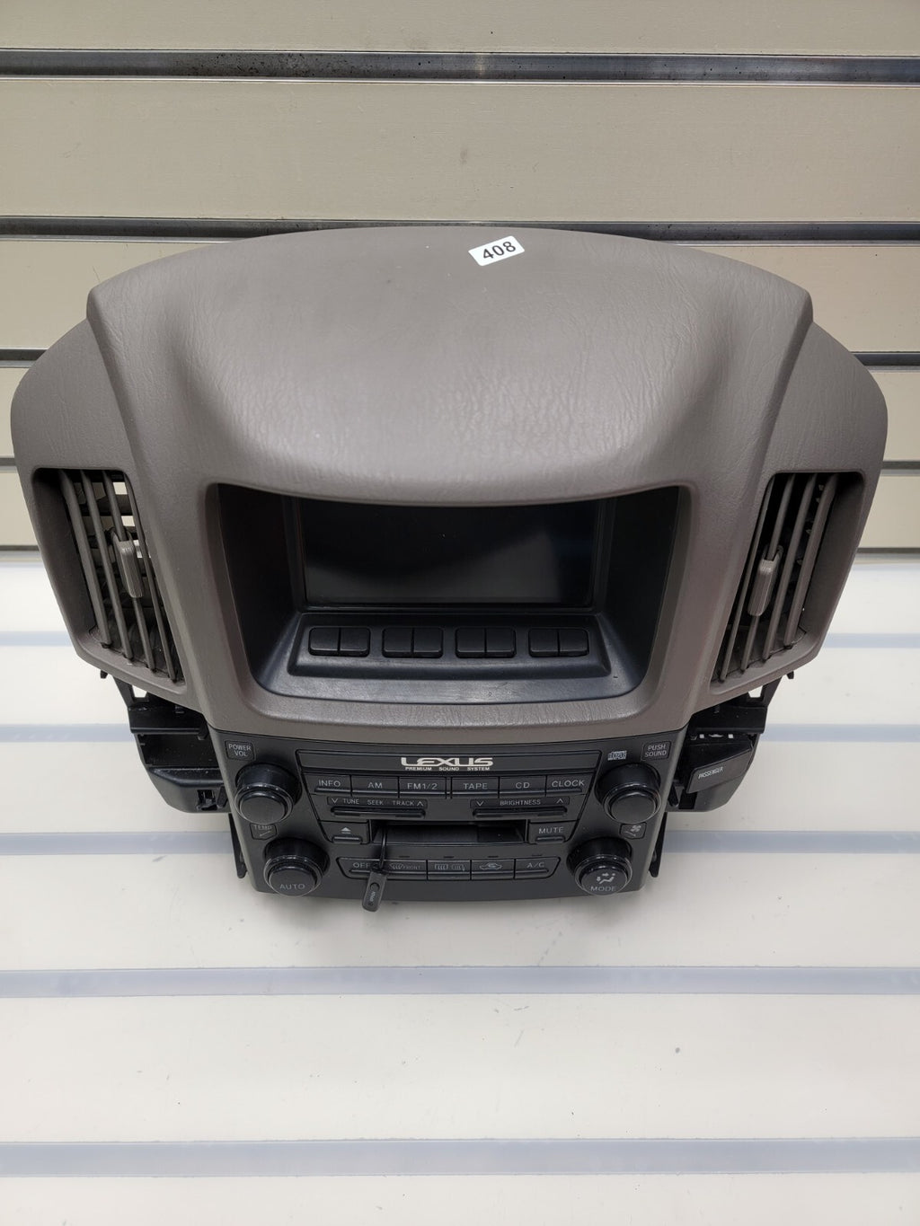 🔥1999 - 2003 Lexus RX300 Info GPS Display Screen OEM RADIO BEZEL RX dark tan