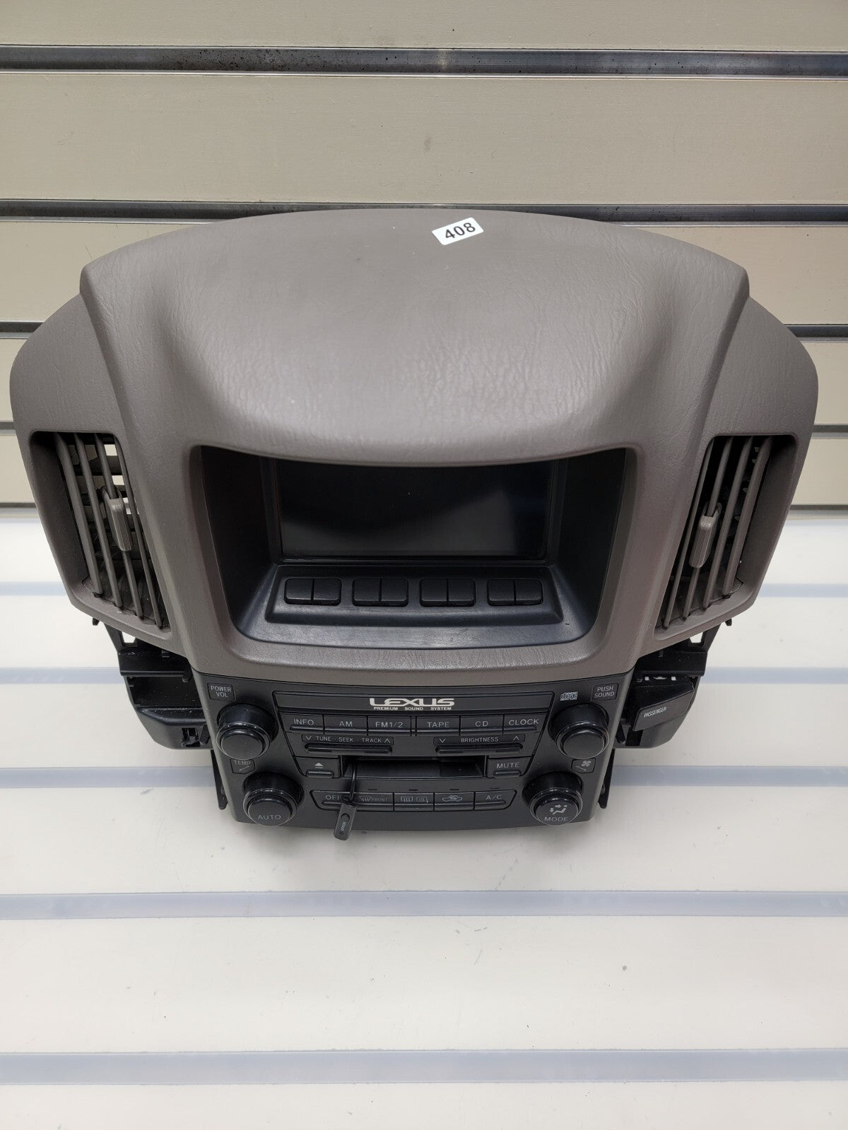 🔥1999 - 2003 Lexus RX300 Info GPS Display Screen OEM RADIO BEZEL RX dark tan