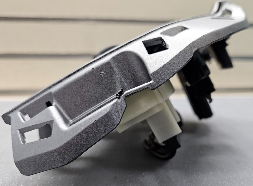 🔥12-14 FORD FOCUS A/C HEATER CLIMATE CONTROL Dash Bezel Temperature SILVER OEM