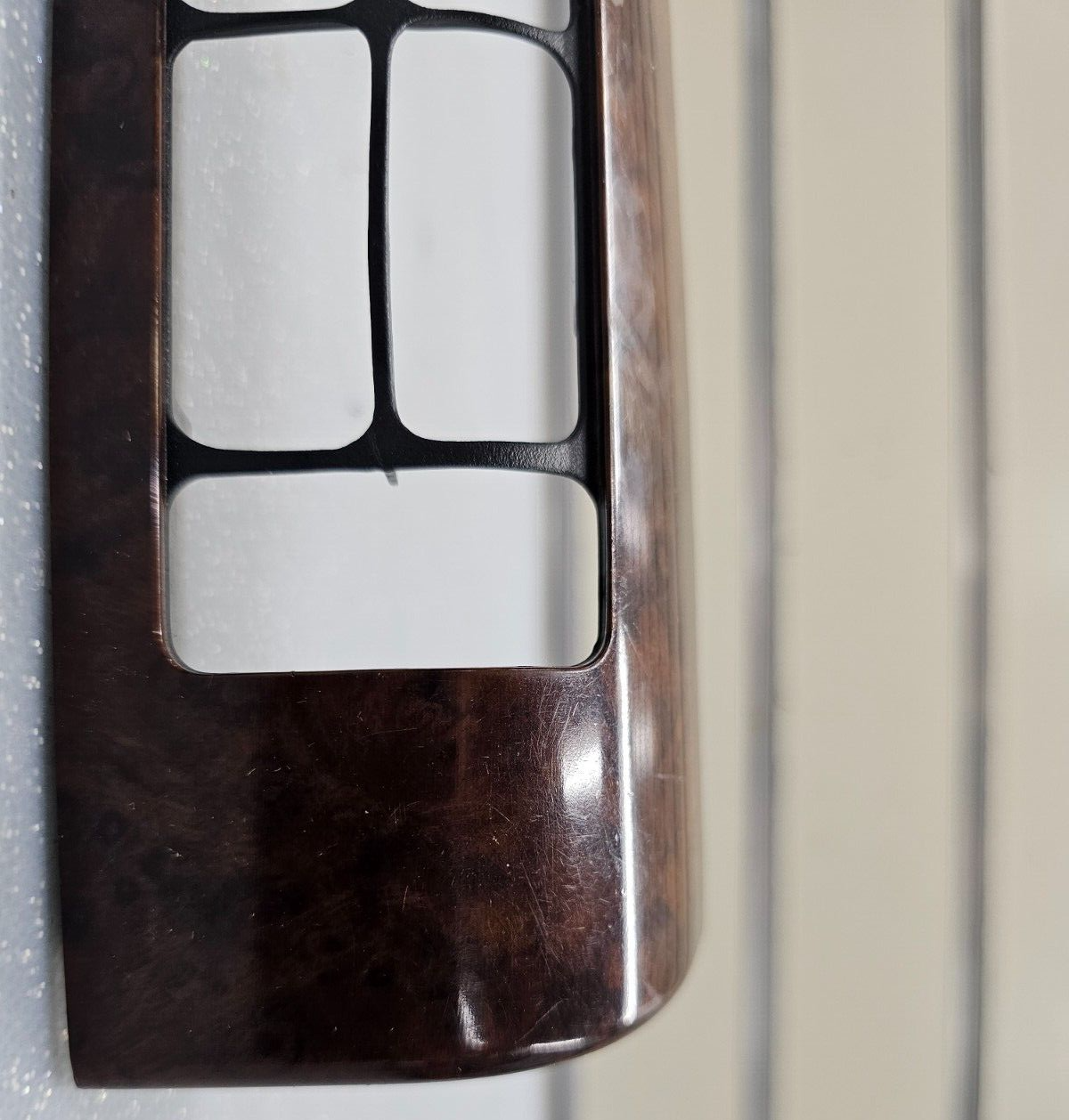 98-05 Blazer S10 Jimmy Left Driver Master Window Switch Assembly Wood OEM WS46