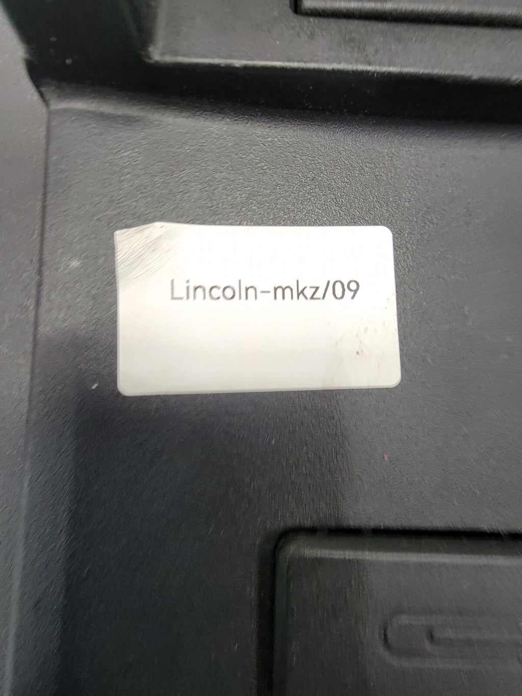 🔥07-09 LINCOLN MKZ CENTER CONSOLE ARM REST LID TOP PAD COVER BLACK LEATHER