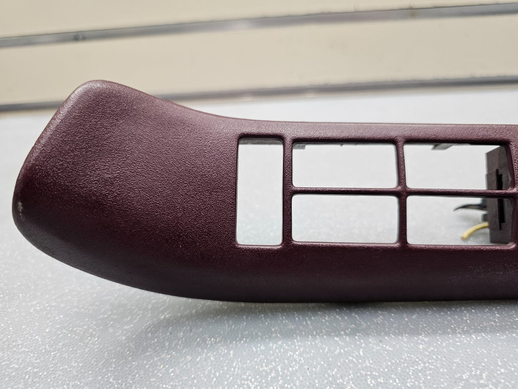 🔥95-99 Chevy C/K TAHOE YUKON Left Driver Master Power Window Switch Red OEM WS2