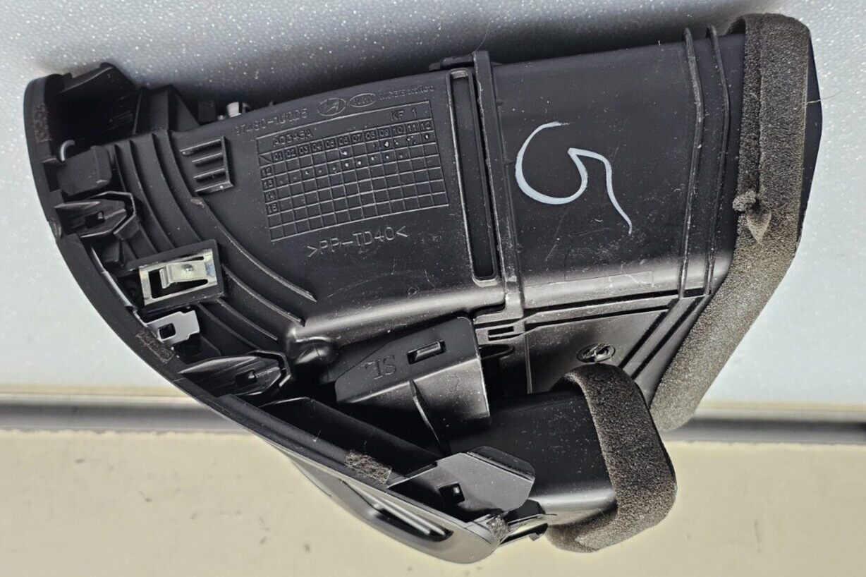 🔥11-13 Kia Sorento Dash Left Driver AC Heater Air Vent Duct Conditioning Black