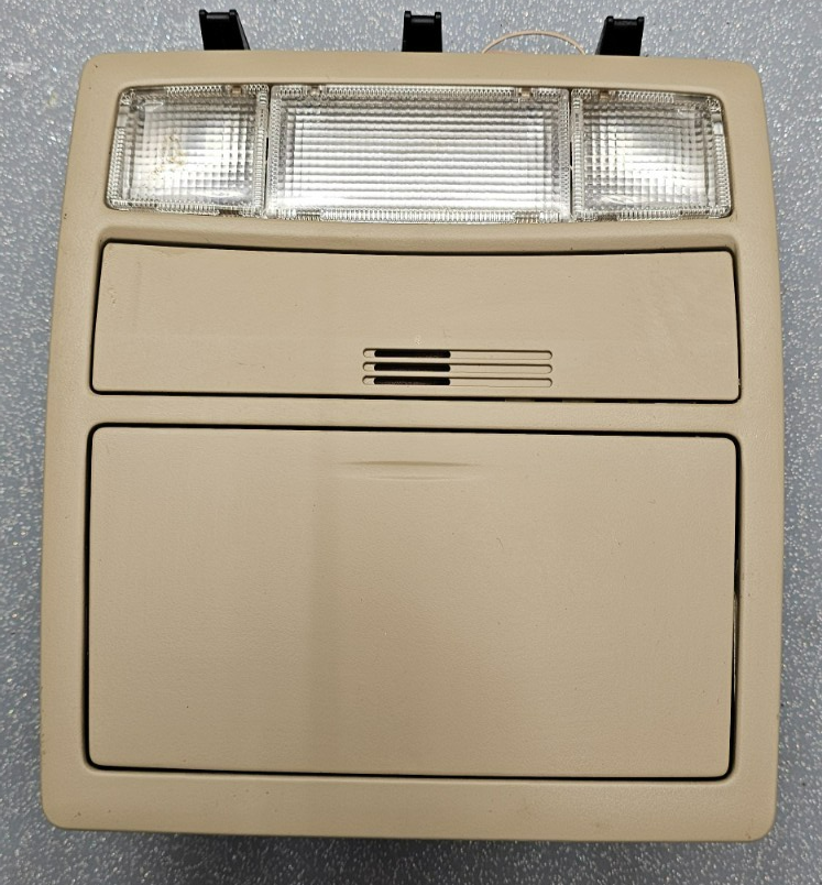 🔥07-11 Toyota Camry Overhead Console Dome Map Light Lamp Storage Assembly TAN