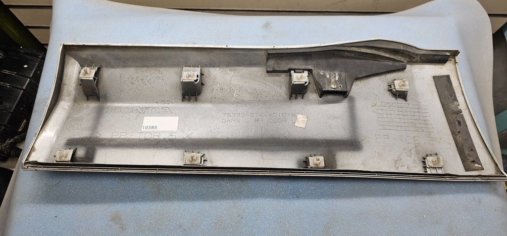 🔥2007-2012 Acura RDX DRIVERS Rear Door Lower Molding Trim OEM SILVER