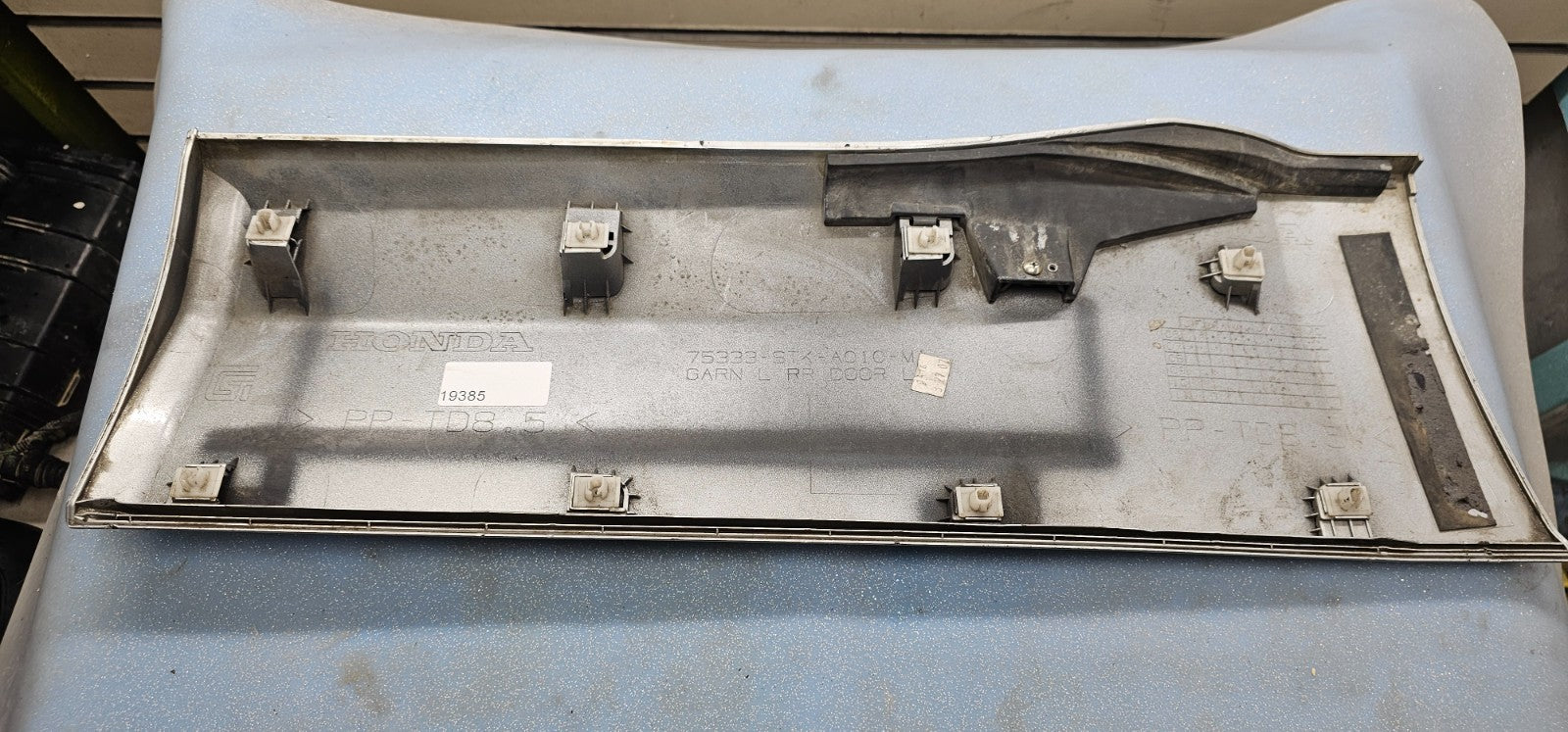 🔥2007-2012 Acura RDX DRIVERS Rear Door Lower Molding Trim OEM SILVER