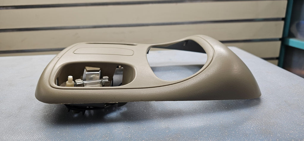 🔥02-05 Dodge RAM Overhead Console DOME Light Roof Storage Compartment TAN 05