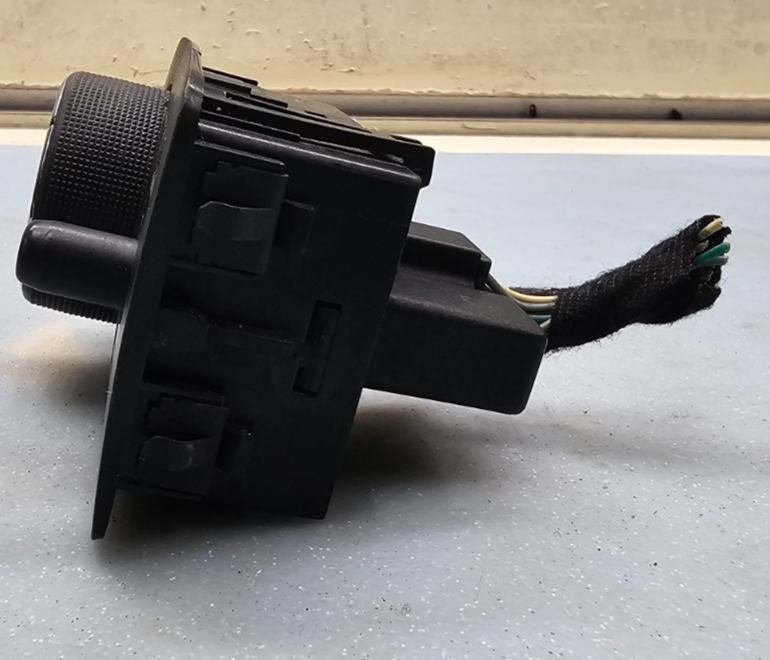 🔥06-12 CHEVROLET IMPALA DASH HEADLIGHT DIMMER TRUNK CONTROL SWITCH BLACK