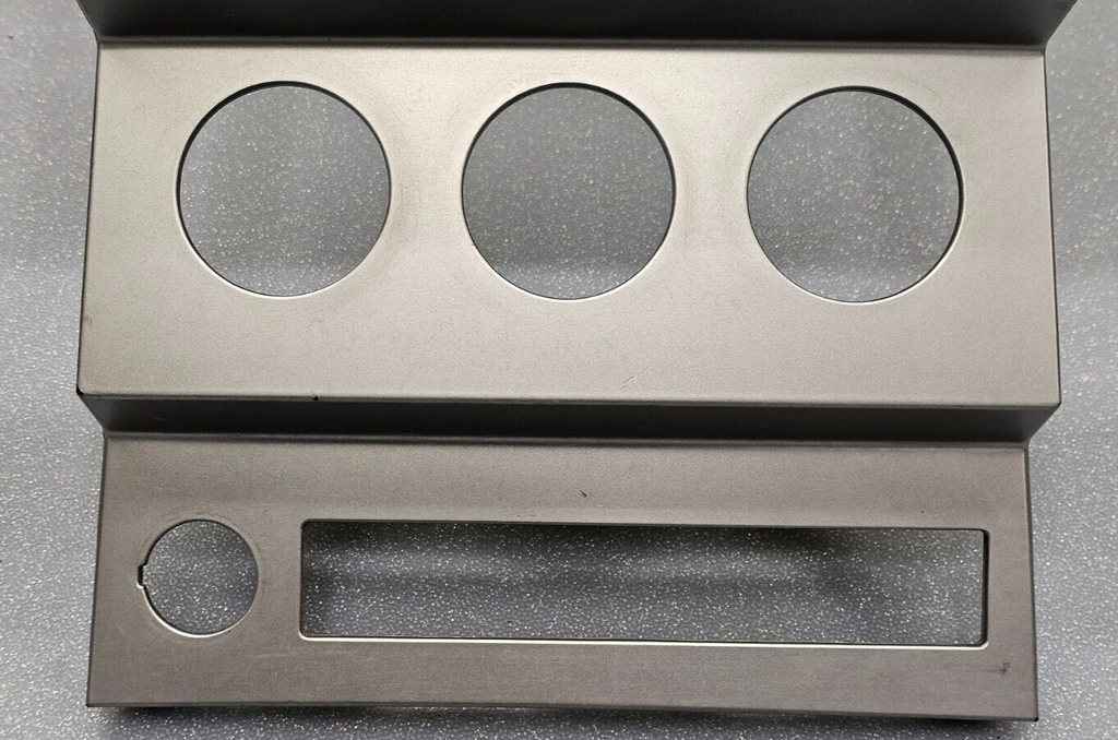 🔥07-12 Nitro Center Dash AM FM Radio Stereo Trim Panel Bezel Assembly Silver