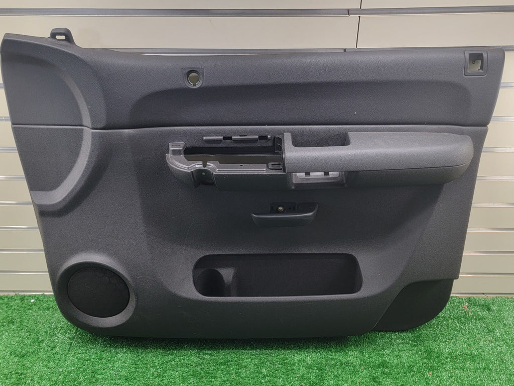 🔥07-09 Chevrolet Silverado GMC Sierra Door Panel right passenger black auto D19