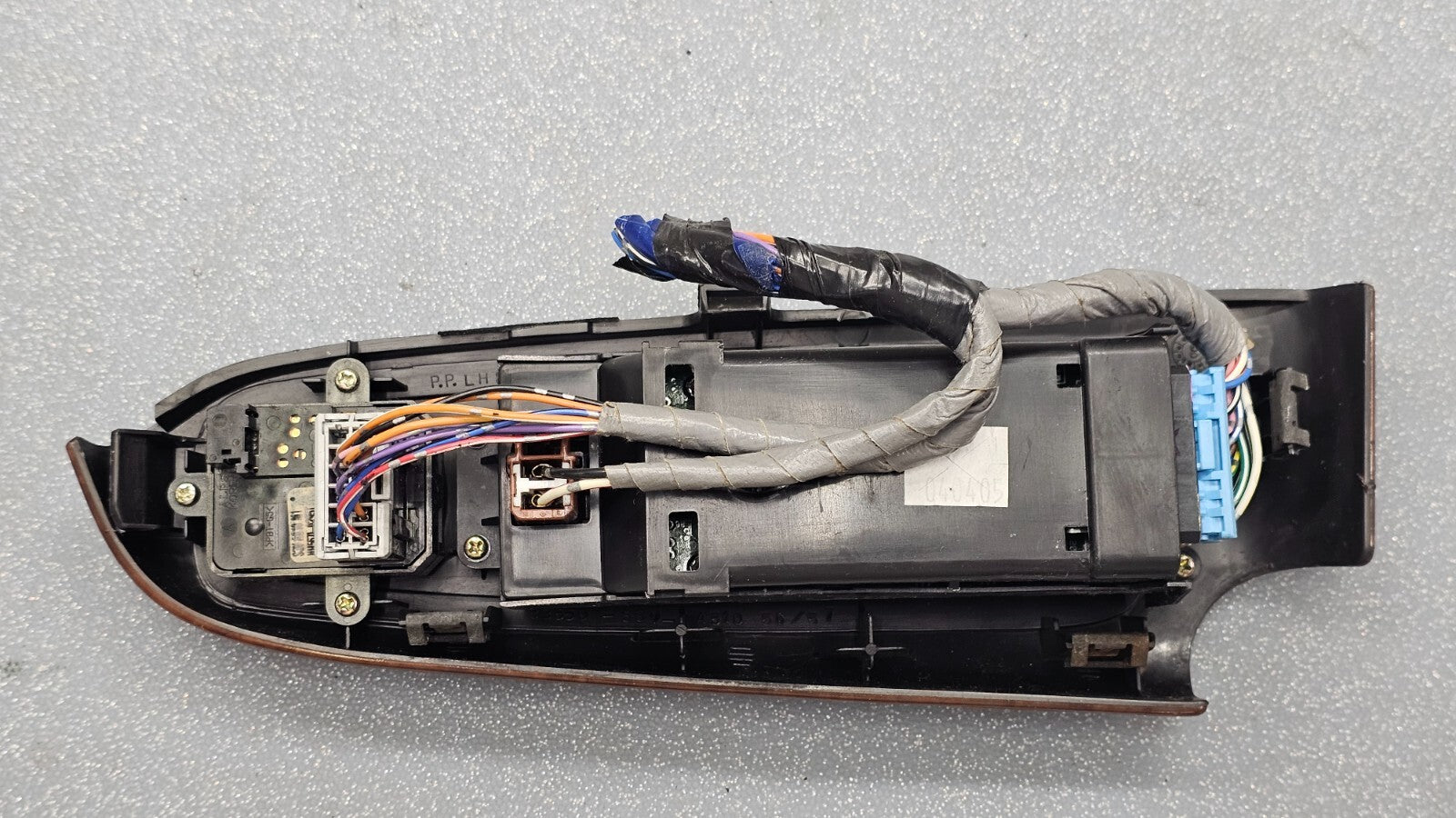 🔥01-06 Acura MDX Left Driver Master Power Window Control Switch Assembly Wood