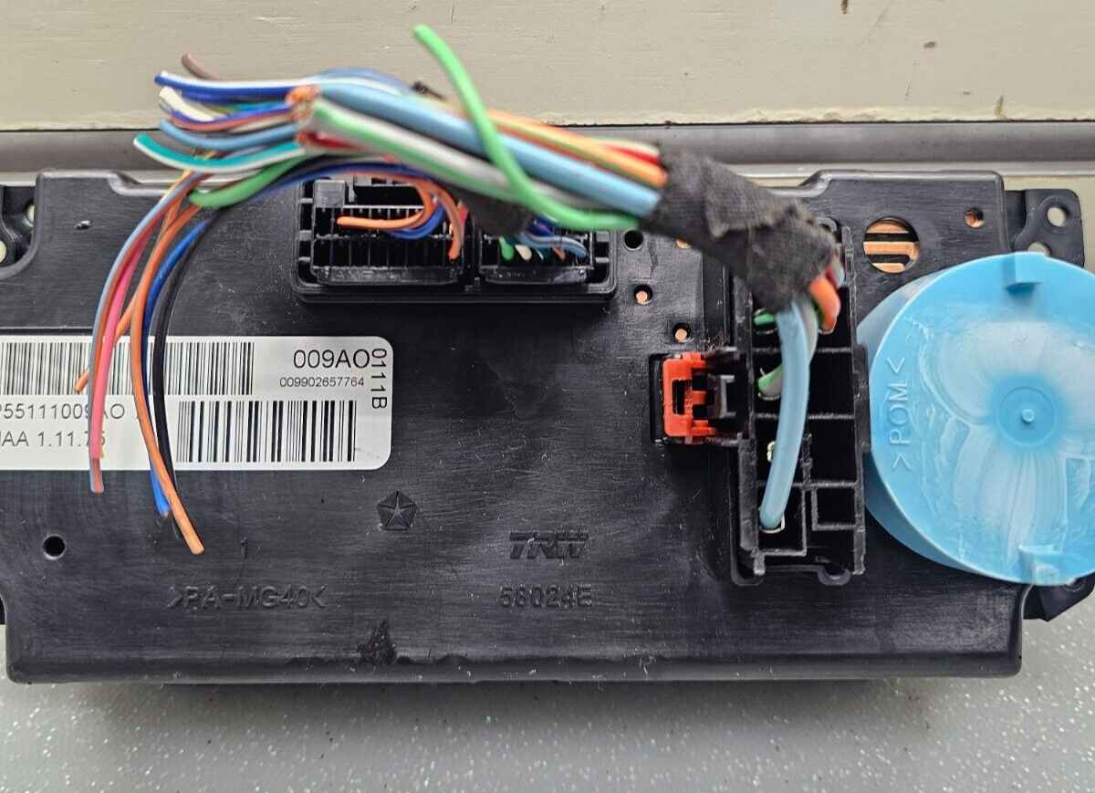🔥05-07 Grand Cherokee Commander Dash AC Heater Temperature Climate Control Unit