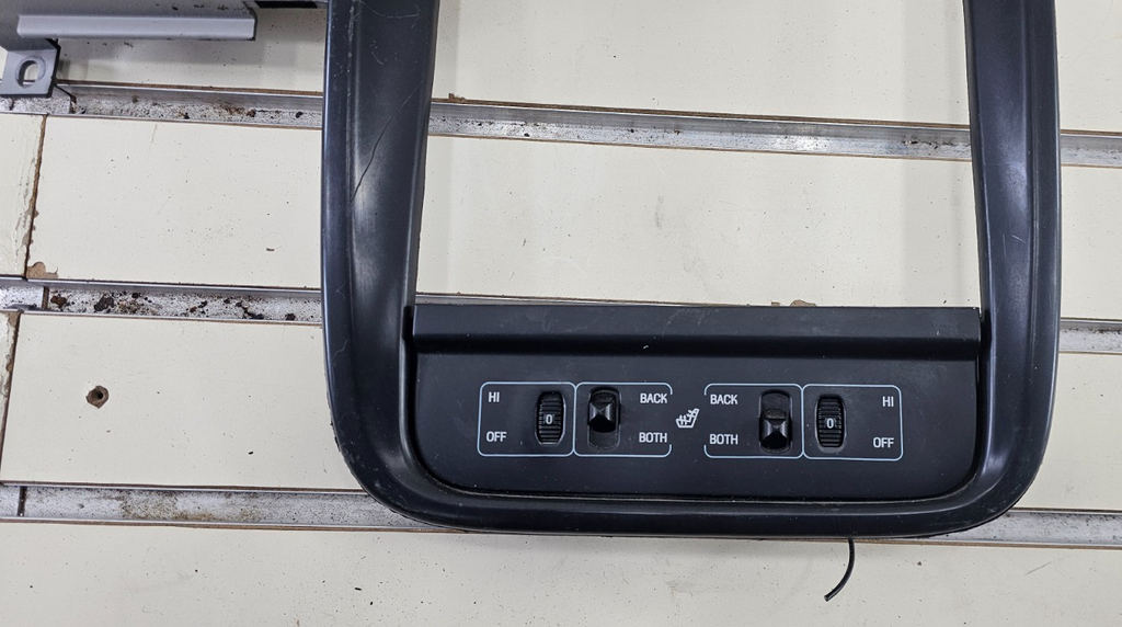 🔥98-02 LINCOLN CONTINENTAL CENTER DASH RADIO TRIM BEZEL OEM BLACK/WOOD