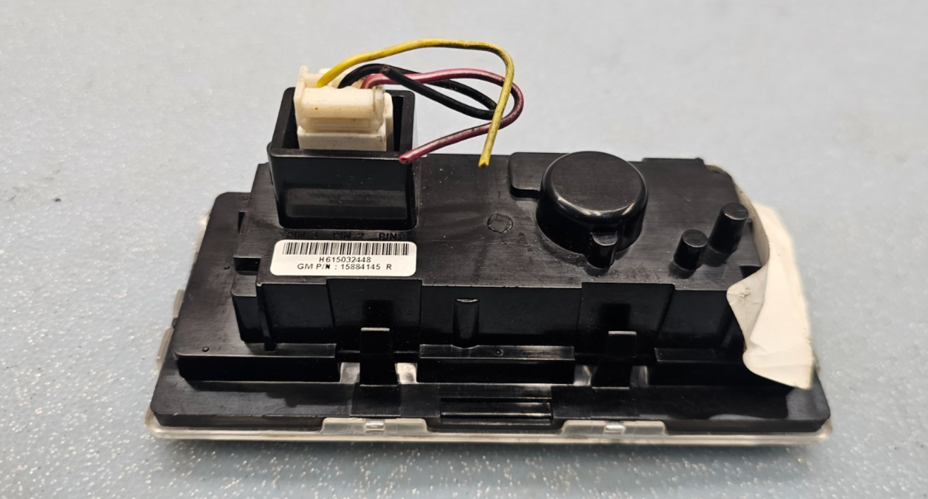 🔥2007-2014 Cadillac Escalade ESV EXT Front Center Dash Mounted Clock Black OEM