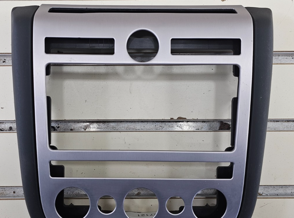 🔥03-07 NISSAN MURANO CENTER CONSOLE DASH RADIO STEREO TRIM BEZEL PANEL SILVER