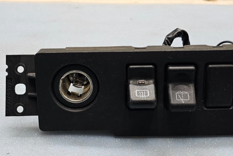 🔥97-01 Jeep Cherokee XJ Rear Wiper Defrost Switch Control Black